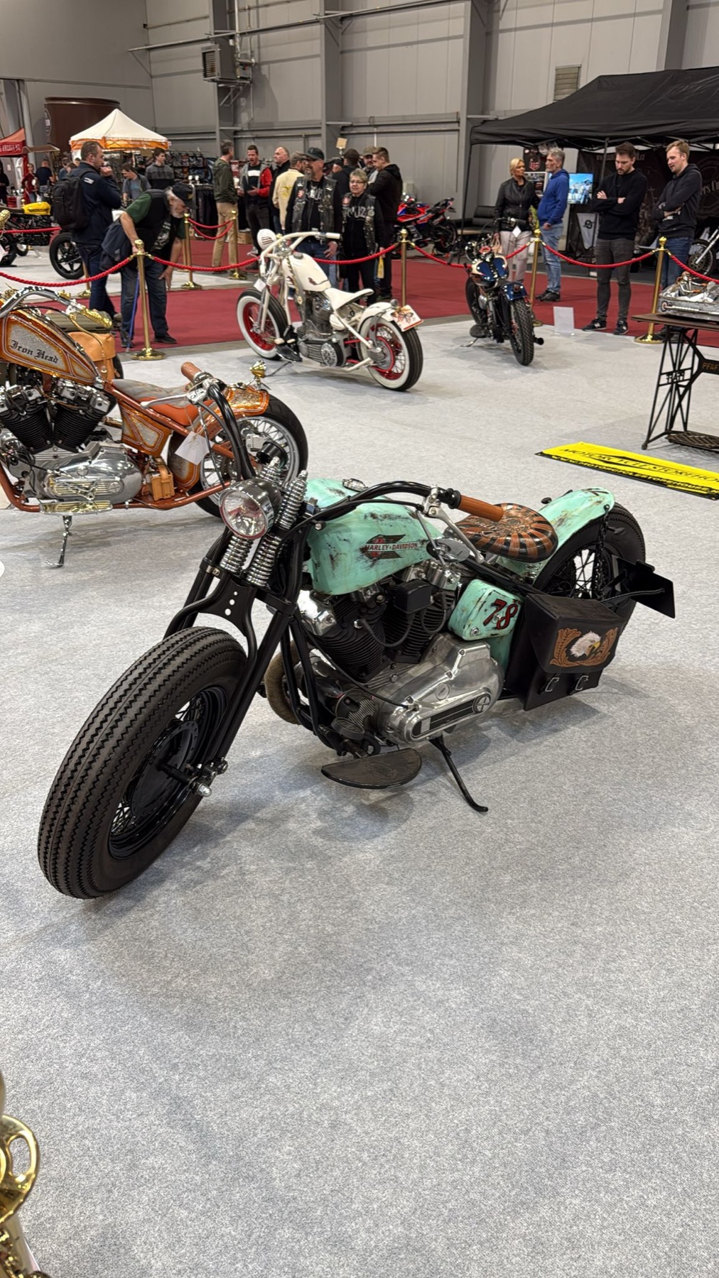Zakázkový motocykl a řemeslný detail GOAART – realizace 1